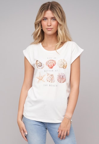 Cloud5ive Shirt 'Ladies Seashell' in White: front