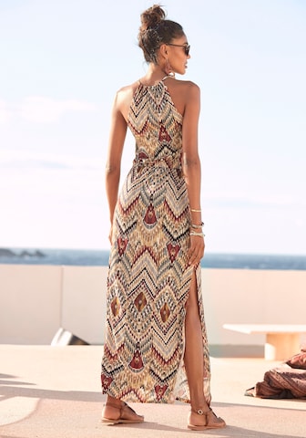 LASCANA Beach Dress in Brown
