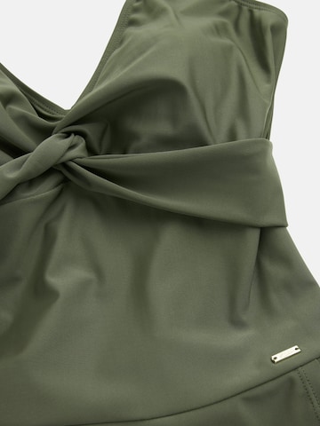 Cellbes of Sweden Badeanzug-Kleid in Grün