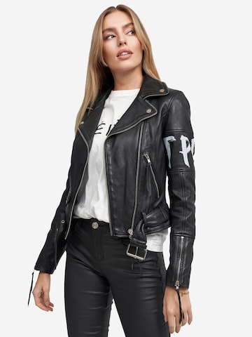 trueprodigy Between-Season Jacket ' Laila ' in Black: front