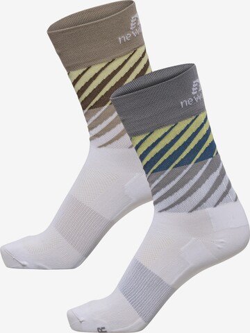 Newline Athletic Socks 'Pace' in Brown: front