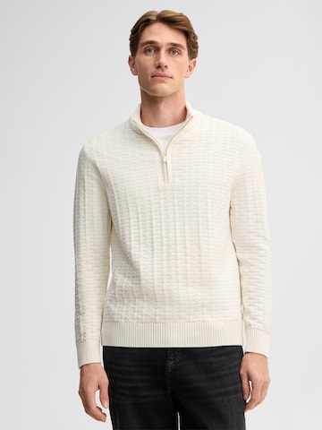 STRELLSON Pullover in Weiß: Vorderseite