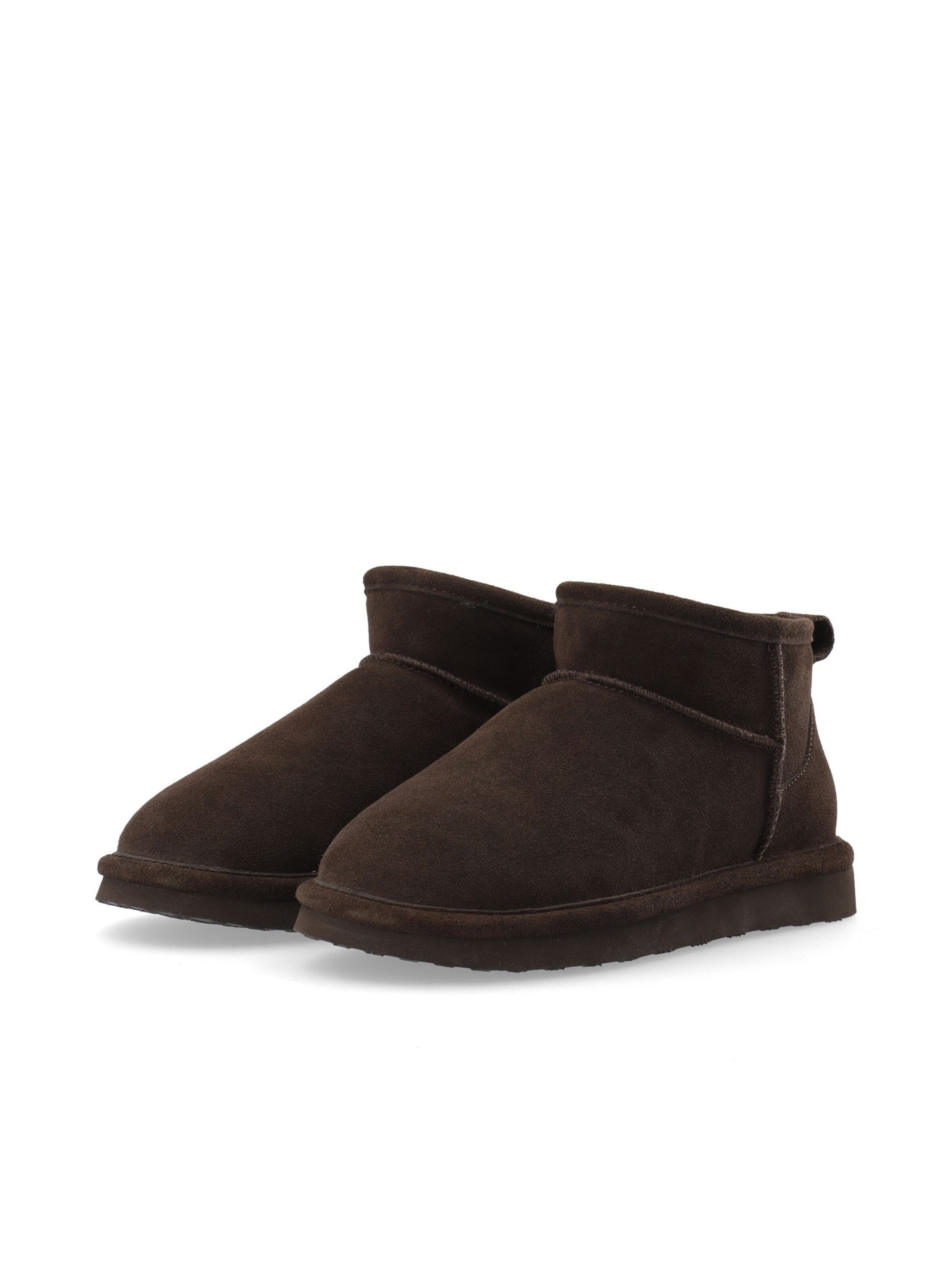Bianco Booties 'SNOW' in Brown