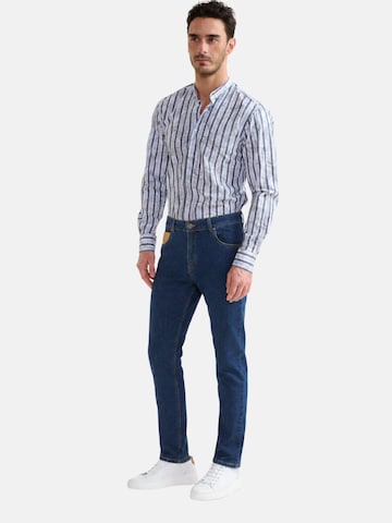 Slimfit Jeans di Alviero Martini in blu: frontale
