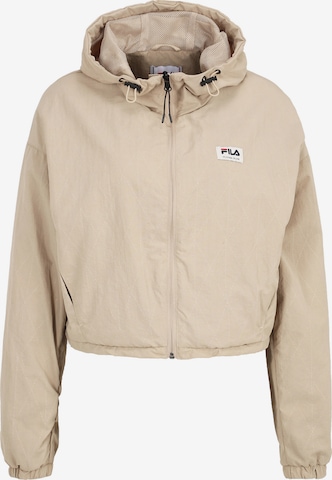 FILA Övergångsjacka 'TRAMM' i beige: framsida