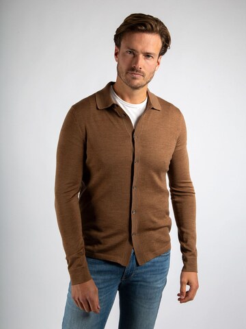 Suitable Slim Fit Hemd‌‌‌‌‌‌‌ in Braun