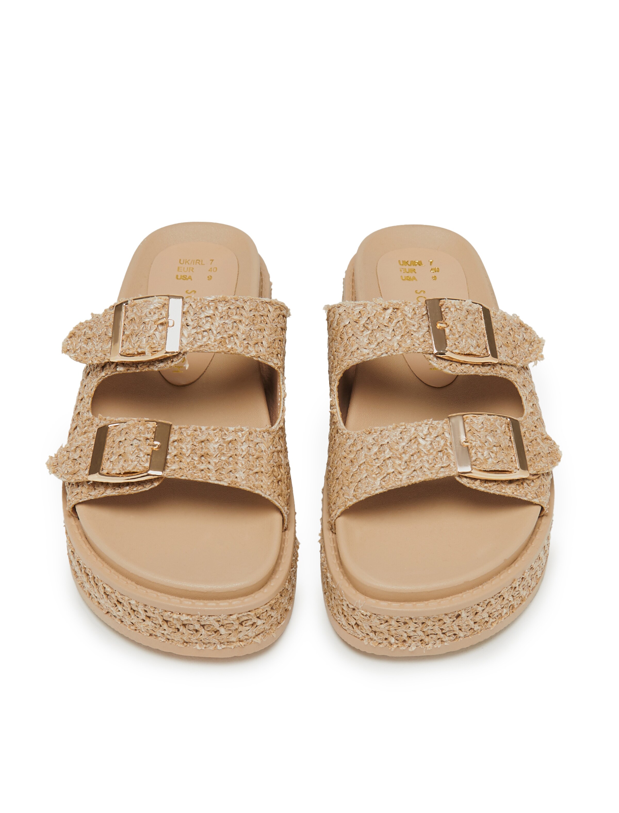 South Beach Sandale in Beige