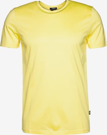 BOSS Black Shirt 'Tessler' in Yellow: front