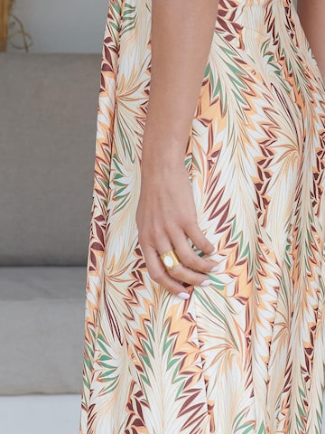 Bague 'Sun' Chic by Lirette en blanc