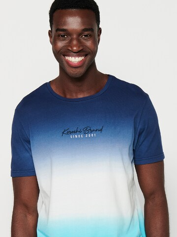 T-Shirt KOROSHI en bleu