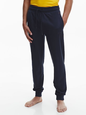 Tommy Hilfiger Underwear Pyjamasbyxa i blå: framsida
