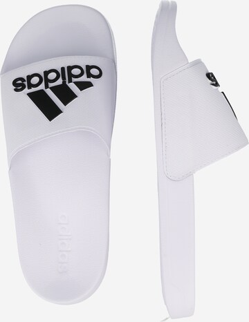 ADIDAS SPORTSWEAR Pantolette 'Adilette' in Weiß