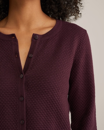 Cardigan WE Fashion en rouge