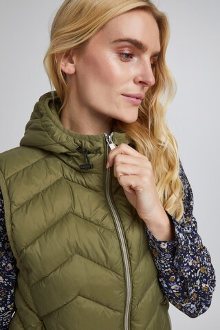 Fransa Vest 'BAPADDING 6' in Green