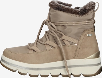 TOM TAILOR Snowboots in Beige