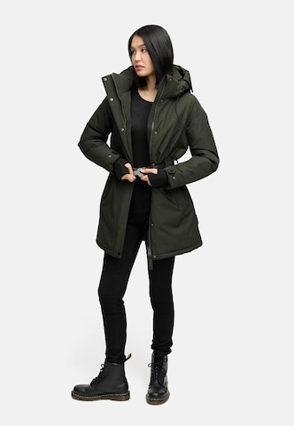 Manteau d’hiver 'Frostkuss 14' NAVAHOO en vert : devant