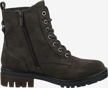 MUSTANG Lace-Up Ankle Boots in Grey