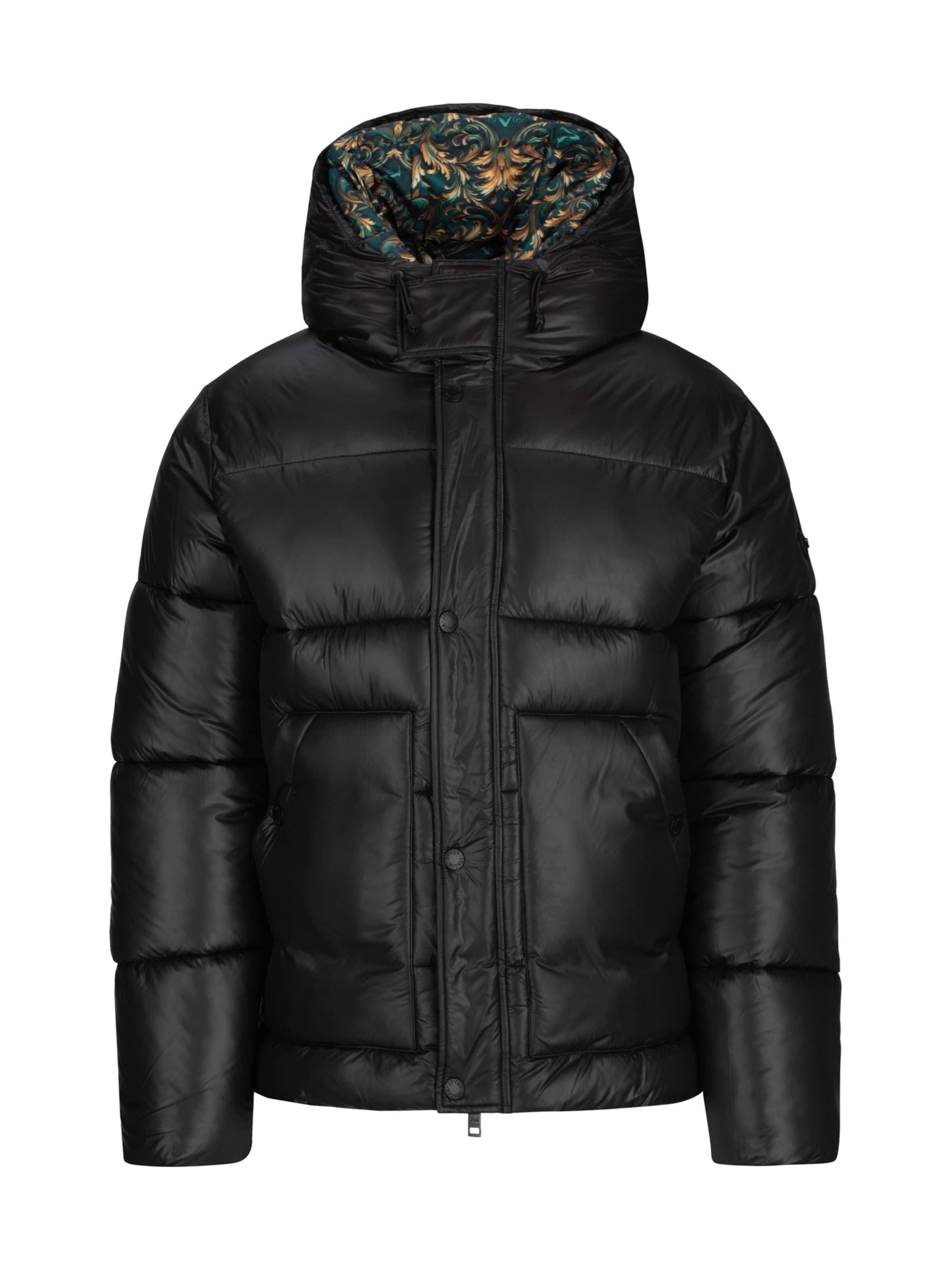 19V69 ITALIA Winter jacket ' Alberto ' in Black: front