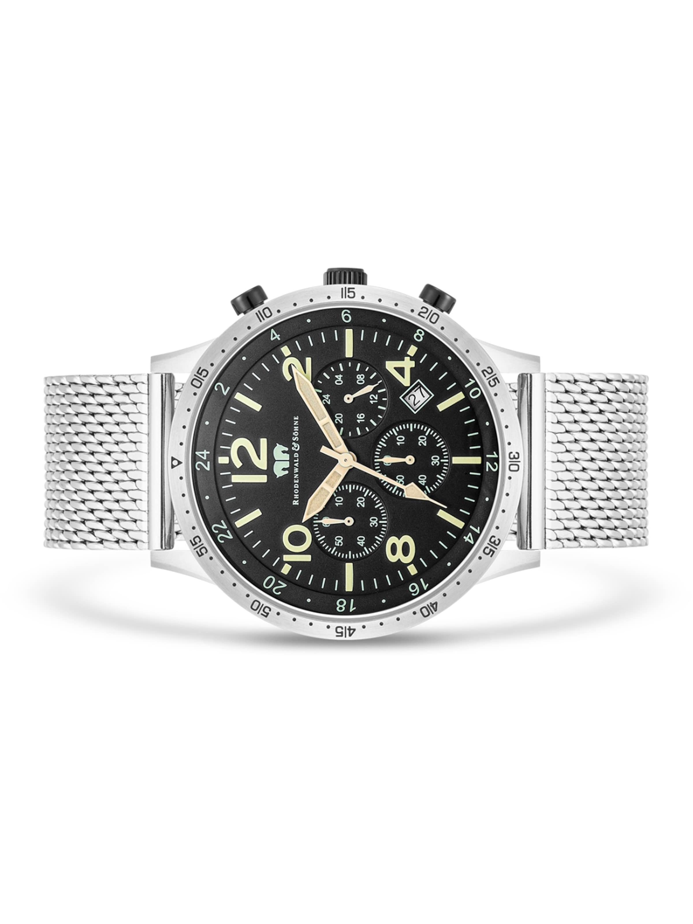 Montre à affichage analogique Rhodenwald & Söhne en argent