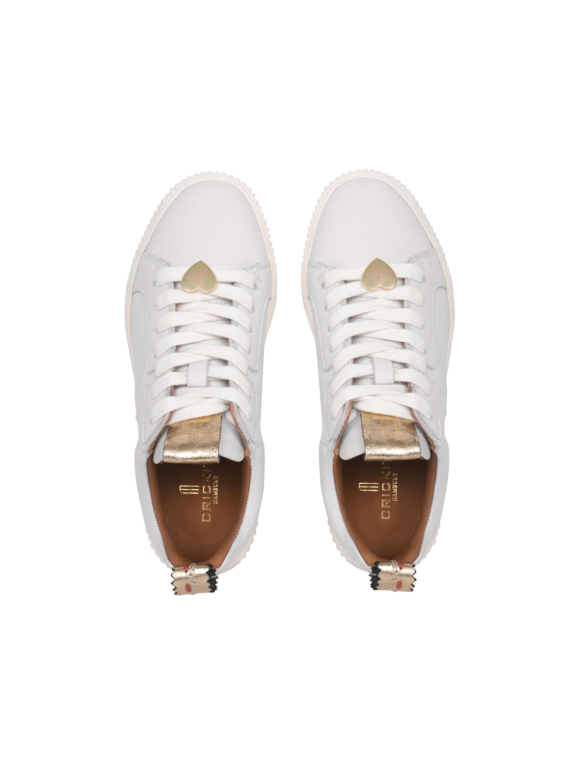 Baskets basses Crickit en blanc