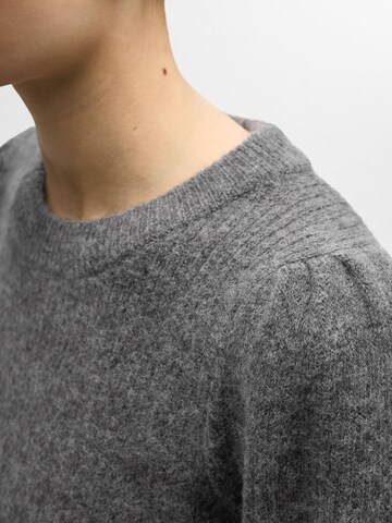 SELECTED FEMME Pulover | siva barva