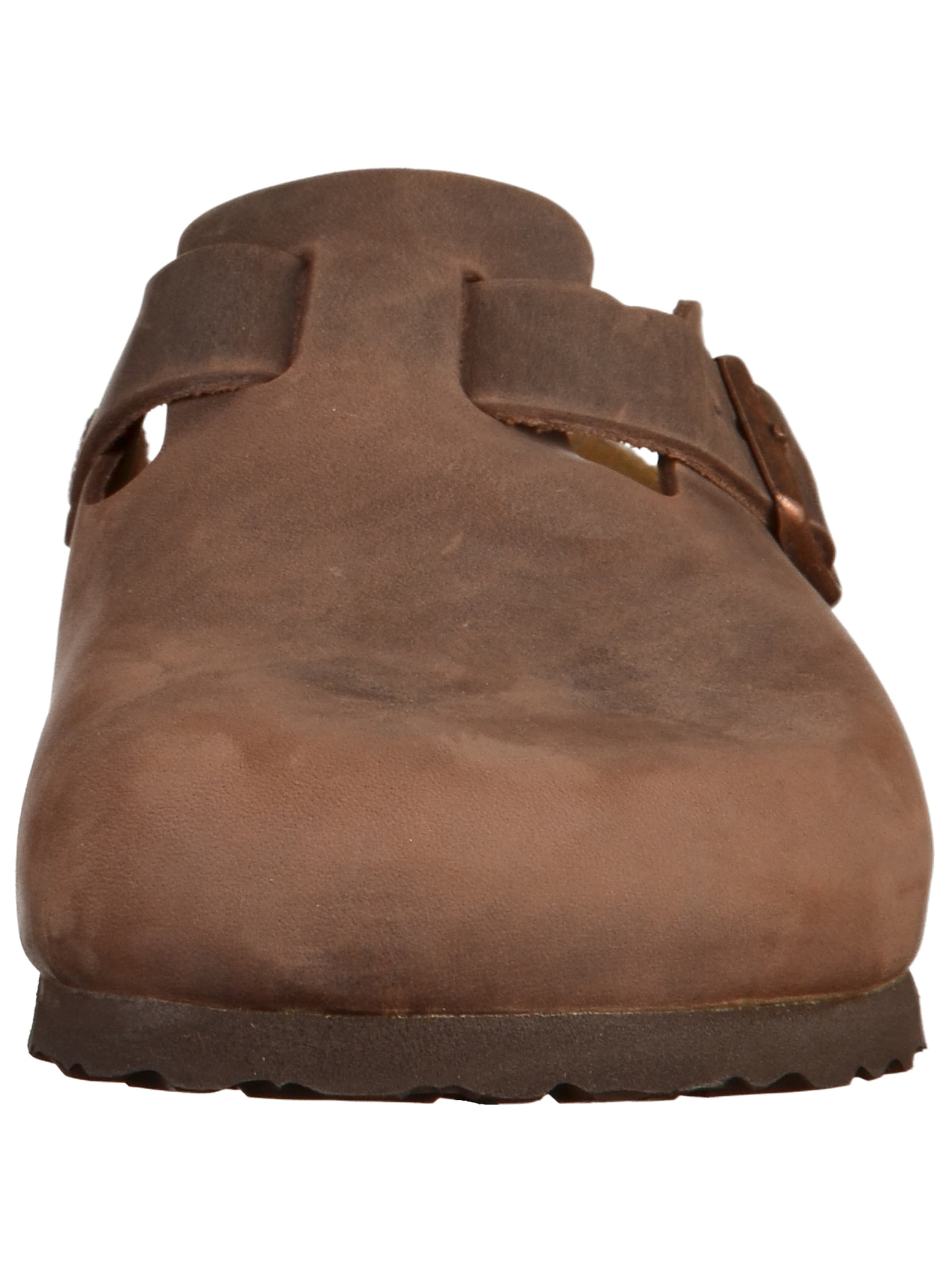 BIRKENSTOCK Pantoletter 'Boston' i brun