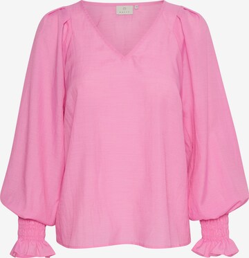 Camicia da donna 'Stella' di Kaffe in rosa: frontale