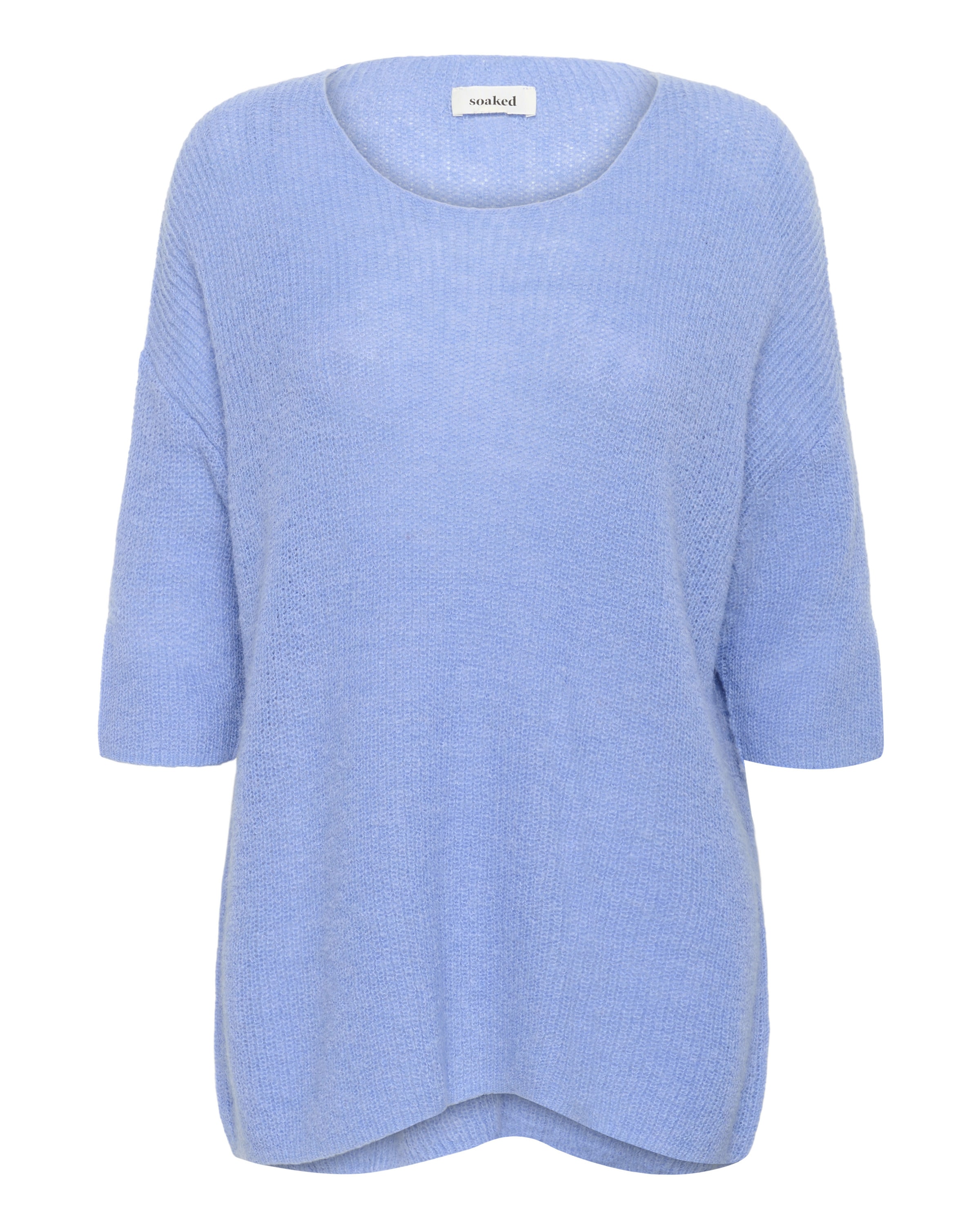 SOAKED IN LUXURY Pullover 'SLTuesday' in Blau: Vorderseite