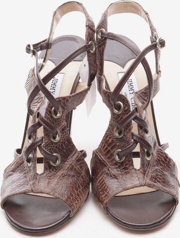 JIMMY CHOO Sandals & High-Heeled Sandals in 39,5 in Brown