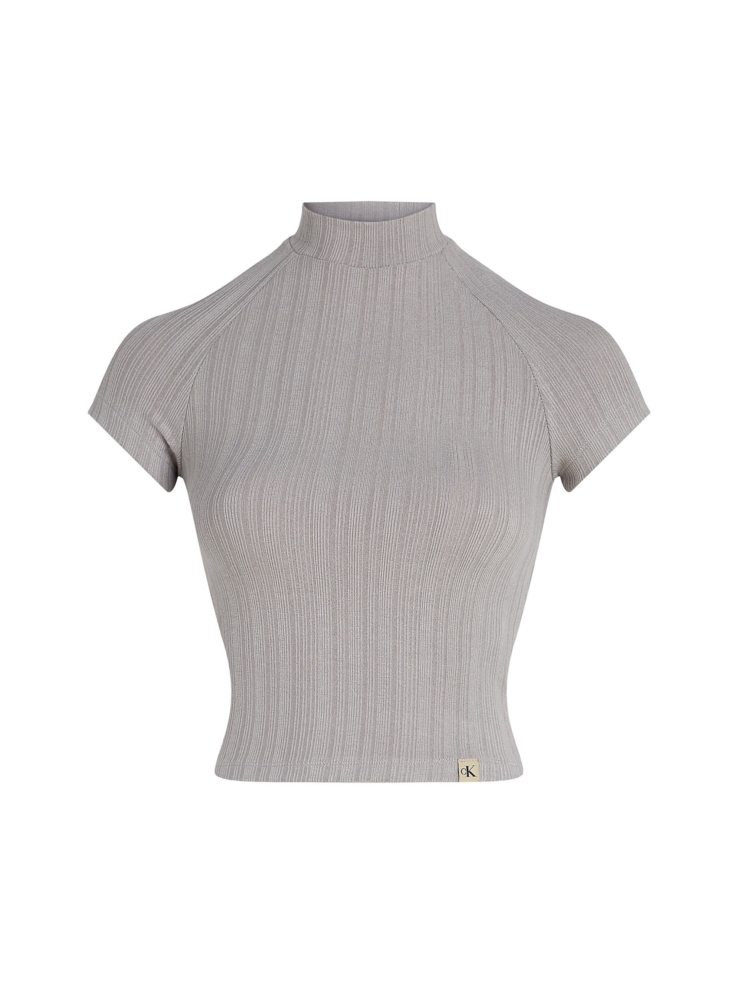 Calvin Klein Jeans Shirt in Grijs: voorkant