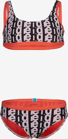 ARENA Бюстгальтер под футболку Бикини 'MONOGRAM' в Черный: спереди