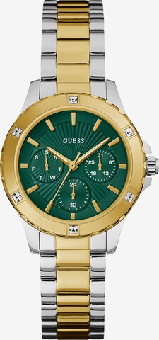 GUESS Analoog horloge 'MIST' in Goud: voorkant