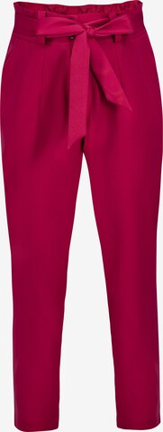 Slimfit Pantaloni 'KOSTA' di Karko in rosa: frontale