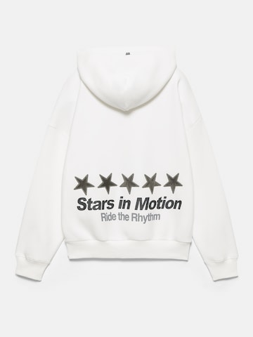 Felpa 'PACIFIC' di Pull&Bear in bianco