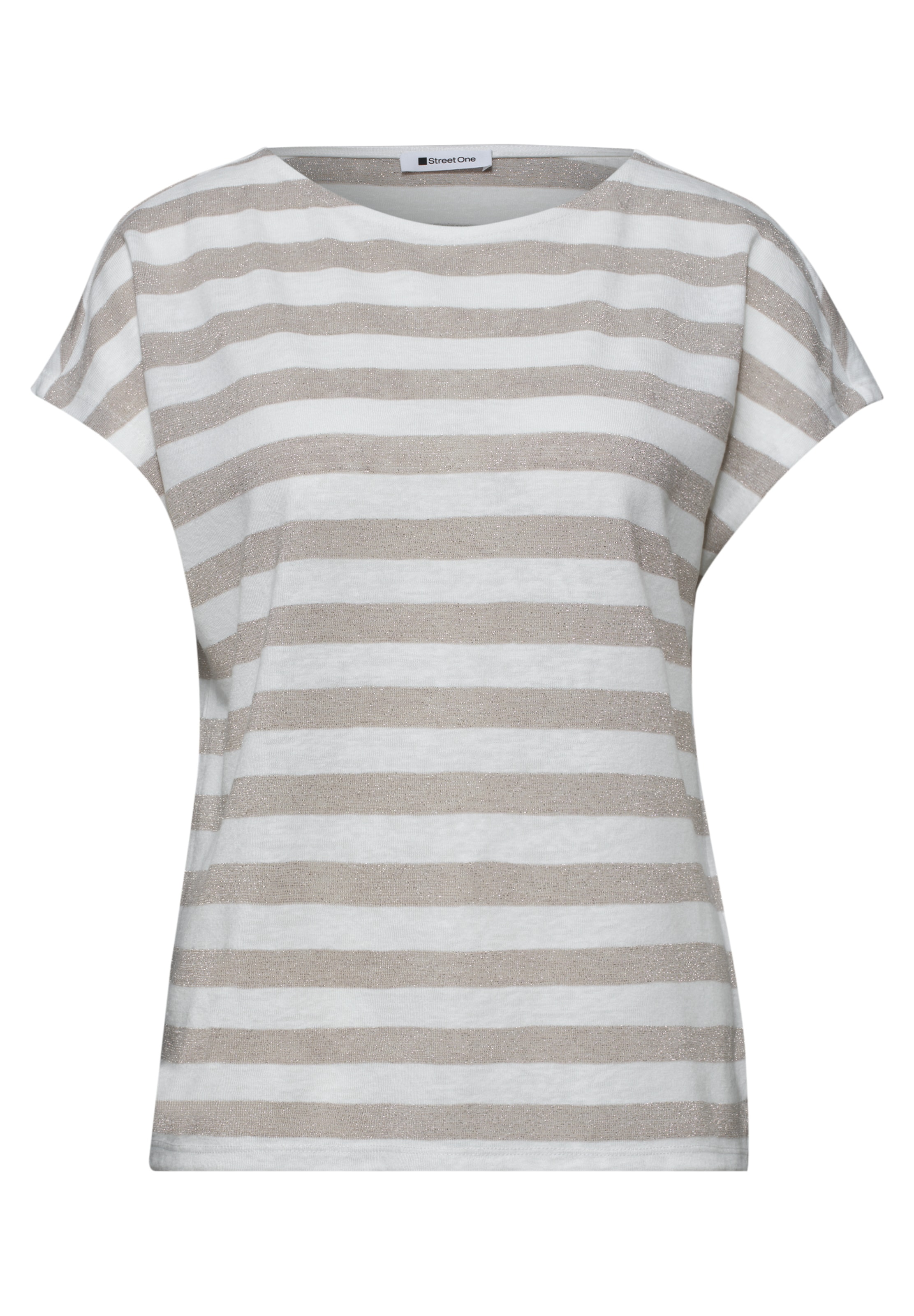 STREET ONE Shirt in Beige: front