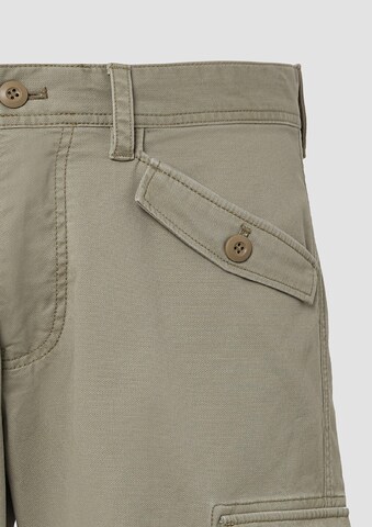 Loosefit Pantalon cargo s.Oliver en vert