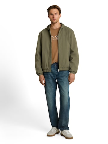 TOM TAILOR DENIM Prehodna jakna | zelena barva