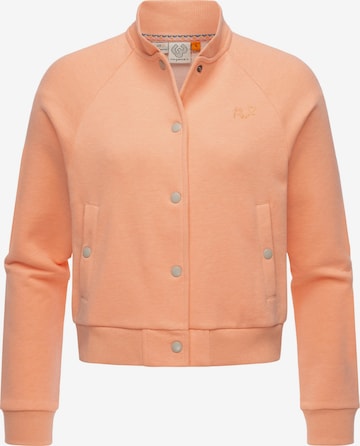 Ragwear Between-Season Jacket in Orange: front