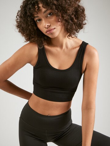 Moonchild Yoga Wear Bralette Sports bra in Black: front