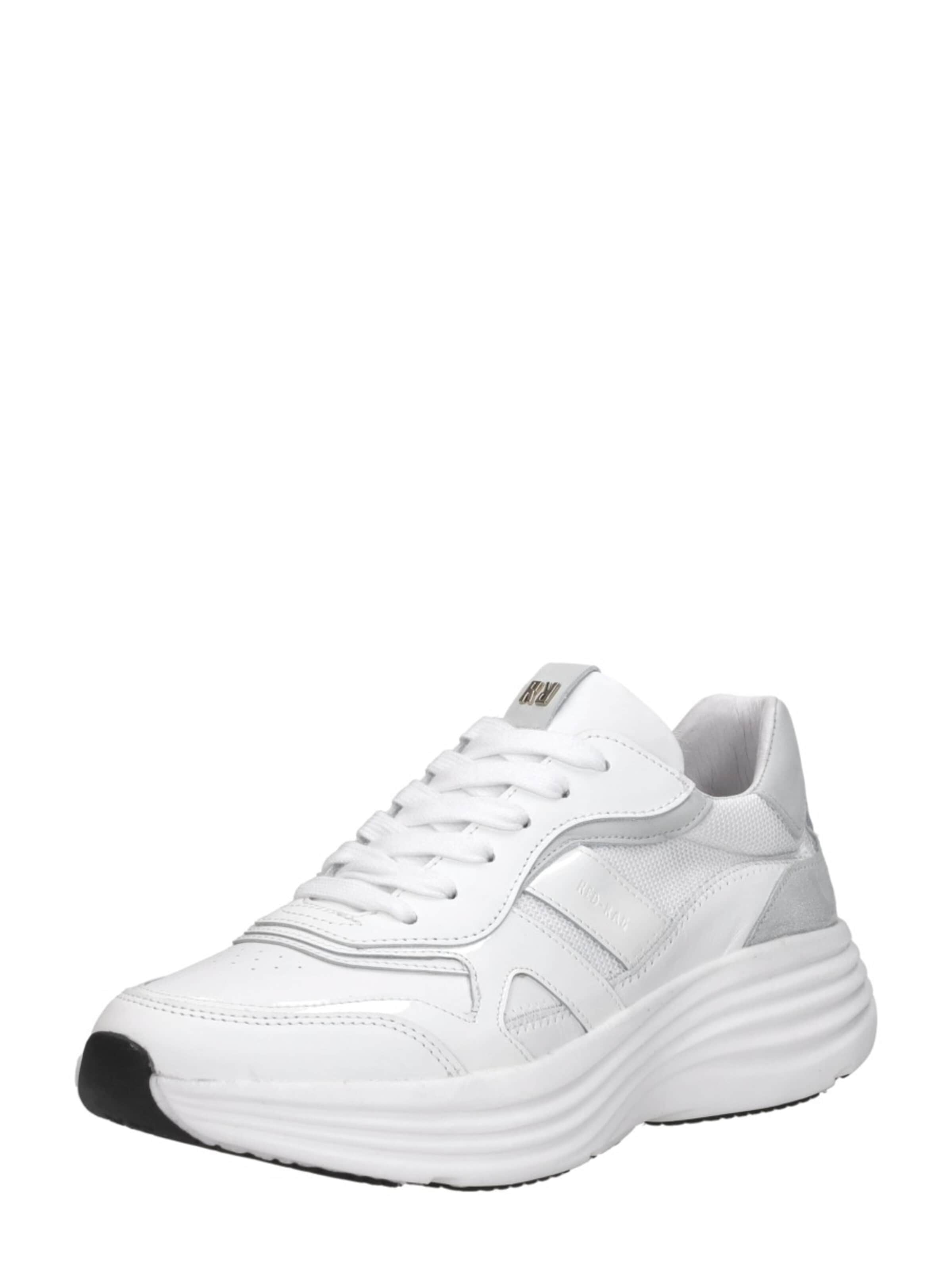 Red-Rag Sneakers 'Sneakers Laag' in White