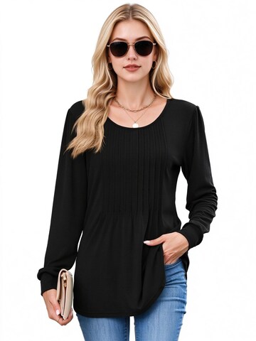 Yesfashion Shirt in Zwart: voorkant