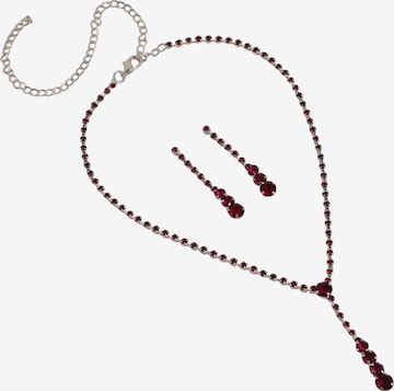 rožinė SOHI Juvelyrinių dirbinių rinkinys 'Hadlee': priekis