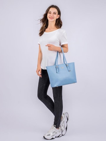 Princely London Shopper 'Beverly'‌‌‌‌ in Blau