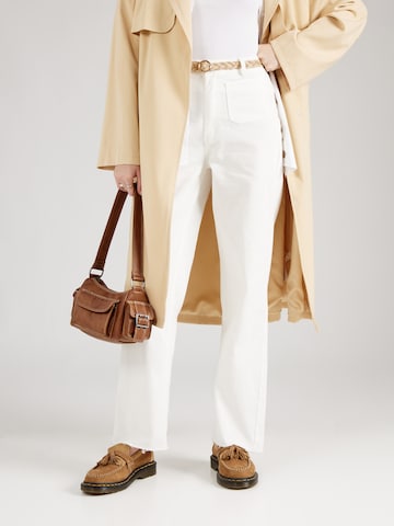 ABOUT YOU Regular Jeans 'Evelin' in White: front
