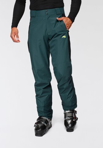 F2 Regular Workout Pants in Green