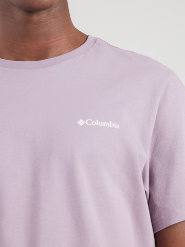 T-Shirt 'CSC™' COLUMBIA en violet