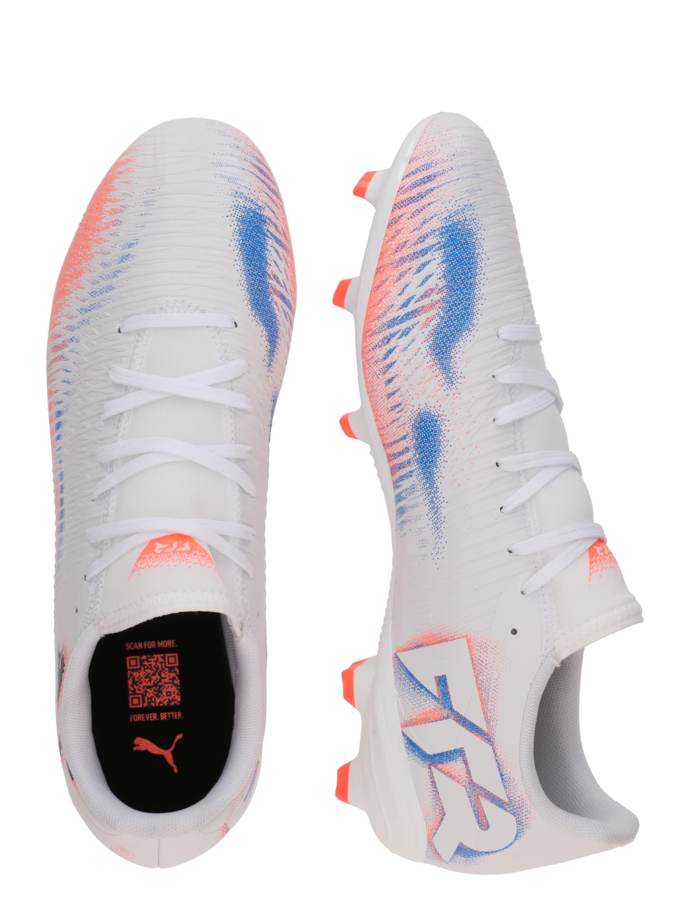 PUMA Παπούτσι ποδοσφαίρου 'Future 8 Play' σε λευκό