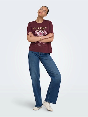 ONLY - Camiseta 'ONLLUCY MONJA' en lila
