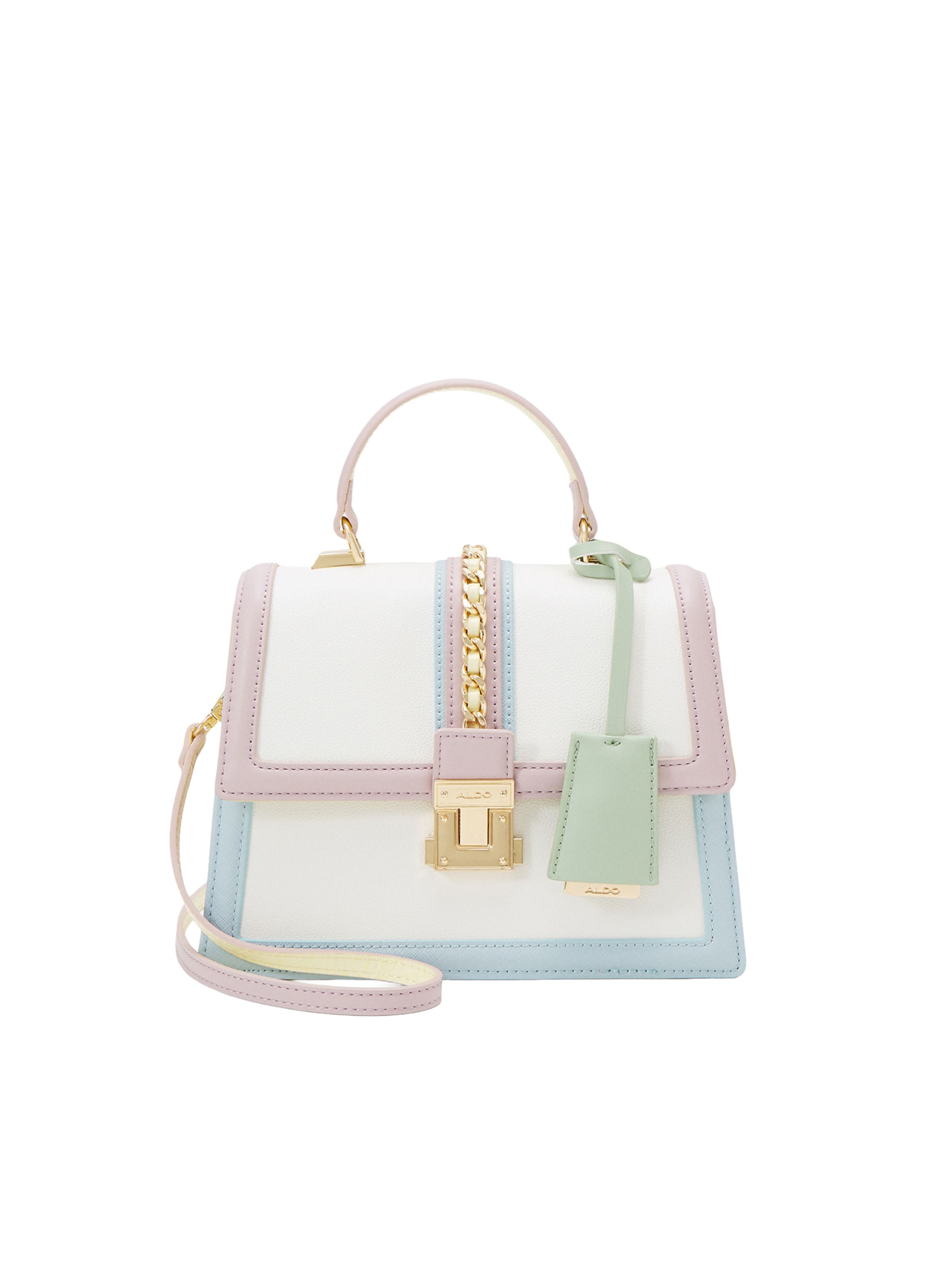 ALDO Τσάντα χειρός 'MARTISSA' σε λευκό: μπροστά