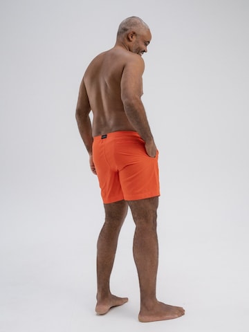 HACOY - Bermudas en naranja
